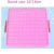 Import Geometry Math Manipulative Toys Plastic Double-Sided Geoboards 16x16cm from China