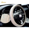 Girly Diamond Bling Steering Wheel Cover with 2xBling Ring,No hands Scraping