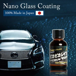 Glass coating 9H for car | Pika Pika Rain PREMIUM | No,1 car care product in Japan | 3 years wax free