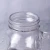 Import glass mason jar with handle tin lid and straw 450ml from China