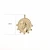 Import Gold-plated stainless steel little angel necklace accessories pendant necklace female fashion simple accessories from China