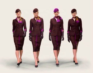 Good Quality Airasia Singapore Emirates Airline Uniform For Women
