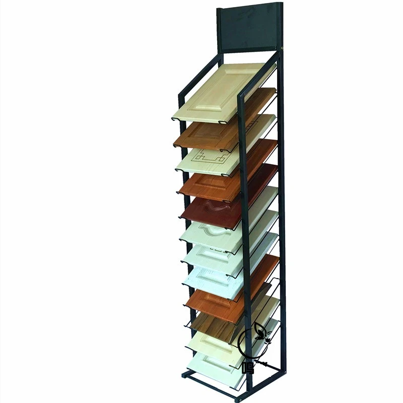 good quality retail shop metal stand shelf tile display stand rack