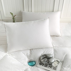 goose feather pillow,hotel duck feather pillow,washable down alternative pillow