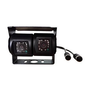 Great quality IR Lights Waterproof IP68 dual lens cameras for Bus and trucks