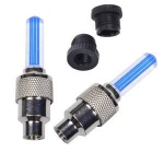 green flash tyre wheel valve cap light for car bike bicycle