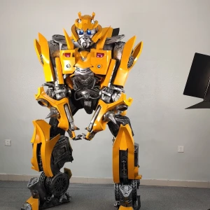 Guangzhou Factory Human Wearing Cosplay Adult Size Robot Costume for Trade Show