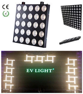 guangzhou matrix blinder 5x5 warm white CREE led dot panel light
