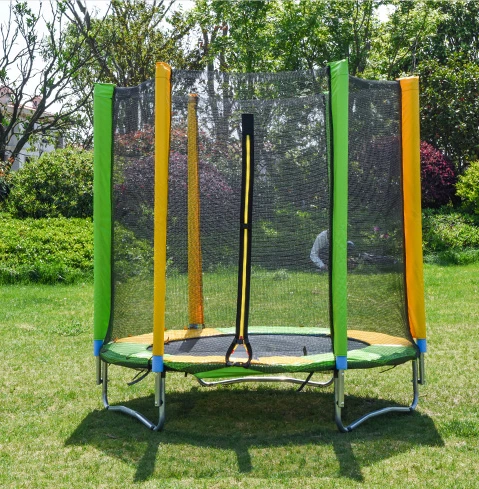 Gymnastics Rebounder Fitness Park Equipment Folding Exercise Trampoline