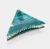 Import H36-164 large size women fancy triangle plastic hair clip claws from China