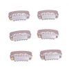 hair snap wigs clips for machine weft hair extension clip professional salon accessories