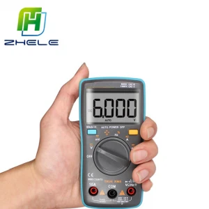 Handheld automatic range digital multimeter zt101 portable pocket meter electric energy meter toolbox