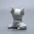 Import Handmade craft white ceramic porcelain dogs for sale from China