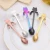 Import Hanging Design Cat Shape Teaspoon Small Tea Stirring Spoons Stainless Steel Gold Coffee Spoon Mini Spoon Tableware Kitchen Tools from China