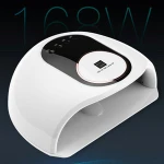 Hanvey 2020 168W OEM/ODM Nail Salon Equipment Sun Nail UV Gel Polish Dryer Curing Lamp Rechargeable UV LED Nail Lamp