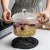 Import Heat Resistant High Borosilicate Crystal Clear Soup Stock Pot Cooking Hand Blown from China