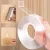 Import Heavy Duty Reusable Transparent Gel Grip Tape 30mm x 3m Nano Self-Adhesive Clear Double Side Mounting Washable Roll PU Material from China