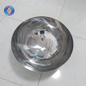 hemispherical metal sphere new stainless steel half ball for decoration
