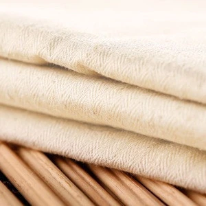 Hemp/Silk/Organic Cotton Satin Fabric for garments and underwear