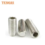 Hex Socket Tungsten Set Screws With Flat Point