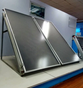 High efficiency great material solar thermal flat panel collector