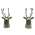 Import High-end quality luxury deer head zinc alloy perfume bottle cap from China