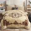 High end Raschel double-layer thickened warm and super soft cloud blanket