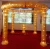 Import high gold wedding pedestal roman columns from China