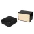 Import High Grade Custom Size Black Square MDF Wooden Cremation Urn For Human from China