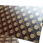 high quality 12mm or 15mm or 18mm brown black marine shuttering film faced plywood board for construction formwork