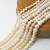 Import High Quality 35.5CM Natural Freshwater Pearl Beads Punch Loose Beads For DIY Women Elegant Necklace Bracelet Jewelry Making from China