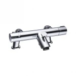 High Quality Brass Connector Bathroom Thermostatic Bath Shower Faucet
