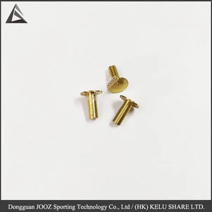 High quality brass weight nail for golf