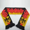 High quality  Custom 100%acrylic football club knitted scarf