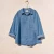 Import High Quality Custom Blue Sky Denim Shirt Causal Denim Shirt For Boys from China