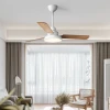 High Quality Decorative 3-Piece Led Simple 48-Inch Remote Control Ceiling Fan With Led Light