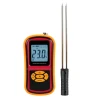 high quality digital grain moisture meter for food, digital rice moisture meter with temperature measure