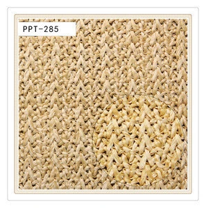 High quality factory price straw knitted fabric used for hat