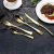 Import High quality flatware spoon knife and fork cutlery stainless steel rose gold cutlery set from China