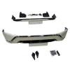 High quality front and rear bumper face lift kit for LC200