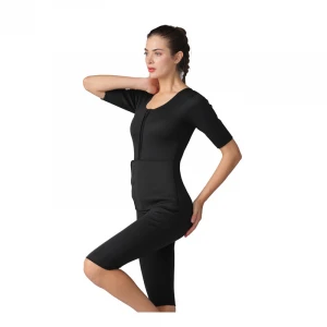 High Quality Full Shaper Body Neoprene Sweat Sauna Slimming Suit Neoprene Waist Trainer Bodysuit