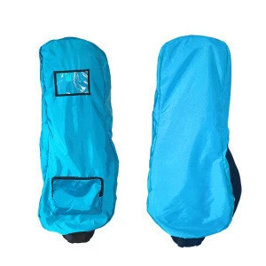 high quality golf bag travel cover/ fabric travel golf bag cover