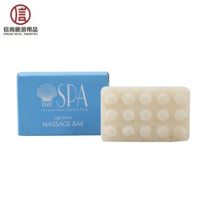High quality handmade organic glycerin hotel small bath soap