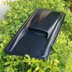 High- quality hotsale durable black thick vacuum forming plastic engine Cover HOOD/bonnet plastic car parts