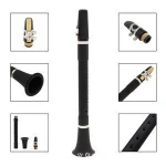 High Quality Keyless Black Bakelite Clarinet