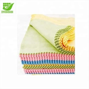 High Quality Logo Printed Promotional Microfiber Glasses Cleaning Cloth