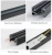 Import High Quality Modern 1m 1.5m 2m Track Rail for 2 Wires Led Line System LED Track light from China