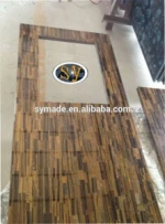 High quality natural snow white epoxy resin kitchen countertop