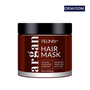 high quality organic argan oil hydrating nourishing hair mask for hair treatment