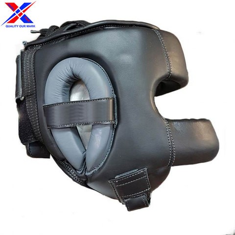 High Quality Professional Comfortable Head Guards With Face Protector Winning Head Gear